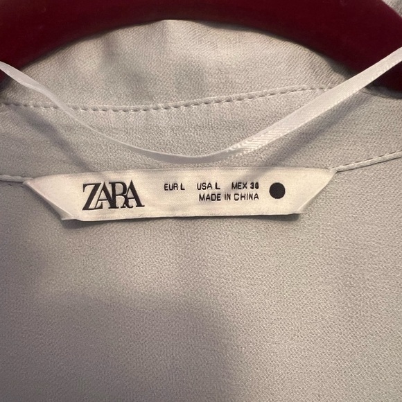 Zara beaded leaf embroidered shirt & pants - Picture 10 of 10